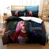 Load image into Gallery viewer, Suicide Squad Harley Quinn Cosplay Bedding Sets Duvet Cover Bed Sets