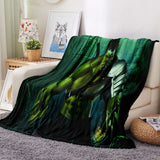 Load image into Gallery viewer, Superhero Hulk Blanket Flannel Throw Room Decoration