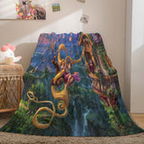Charger l&#39;image dans la visionneuse de la galerie, Dessin animé Pokemon Pikachu flanelle polaire couverture jeter Cosplay couvertures
