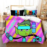 Load image into Gallery viewer, Teen Titans Go Bedding Set Duvet Cover Without Filler