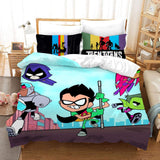 Load image into Gallery viewer, Teen Titans Go Bedding Set Duvet Cover Without Filler