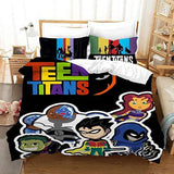 Load image into Gallery viewer, Teen Titans Go Bedding Set Duvet Cover Without Filler