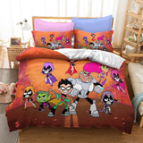 Charger l&#39;image dans la visionneuse de la galerie, Teen Titans Go UK Parure de lit Housse de couette sans rembourrage