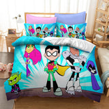 Charger l&#39;image dans la visionneuse de la galerie, Teen Titans Go UK Parure de lit Housse de couette sans rembourrage