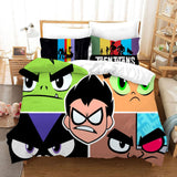 Charger l&#39;image dans la visionneuse de la galerie, Teen Titans Go UK Parure de lit Housse de couette sans rembourrage