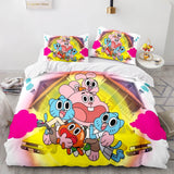 Load image into Gallery viewer, The Amazing World of Gumball Bedding Set Quilt Duvet Cover Bedding Sets