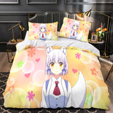 Load image into Gallery viewer, The Demon Girl Next Door Bedding Set Cosplay Quilt Duvet Cover Bed Sets