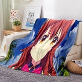 Charger l&#39;image dans la visionneuse de la galerie, The Demon Girl Next Door Blanket Flanelle Fleece Blanket Throw Blanket