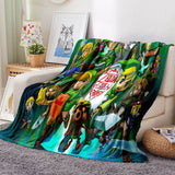 Charger l&#39;image dans la visionneuse de la galerie, Couverture polaire en flanelle 420 Weed Plant