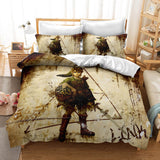 Load image into Gallery viewer, The Legend of Zelda Cosplay UK Bedding Set Quilt Cover