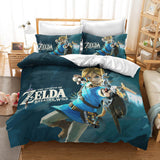 Load image into Gallery viewer, The Legend of Zelda Cosplay UK Bedding Set Quilt Cover