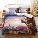 Load image into Gallery viewer, The Legend of Zelda Cosplay UK Bedding Set Quilt Cover