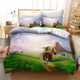 Load image into Gallery viewer, The Legend of Zelda Bedding Set Duvet Cover Bed Sets