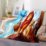 Load image into Gallery viewer, The Lion King Blanket Flannel Throw Room Decoration