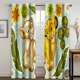 Load image into Gallery viewer, The Lion King Curtains Blackout Window Treatments Drapes for Room Decoration