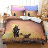 Load image into Gallery viewer, The Mandalorian Baby Yoda Bedding Set Duvet Cover Bed Sets