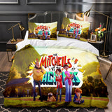 Charger l&#39;image dans la visionneuse de la galerie, The Mitchells vs The Machines Literie Cosplay Couette Housses de couette Décoration Lit