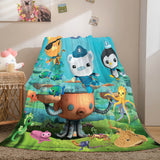 Charger l&#39;image dans la visionneuse de la galerie, Couverture polaire en flanelle The Octonauts Couverture de couette cosplay