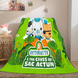 Charger l&#39;image dans la visionneuse de la galerie, Couverture polaire en flanelle The Octonauts Couverture de couette cosplay