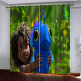 Load image into Gallery viewer, The Sea Beast Curtains Pattern Blackout Window Drapes