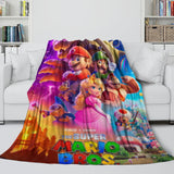 Load image into Gallery viewer, The Super Mario Bros Movie Blanket Flannel Fleece Throw