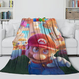 Load image into Gallery viewer, The Super Mario Bros Movie Blanket Flannel Fleece Throw