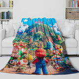 Load image into Gallery viewer, The Super Mario Bros Movie Blanket Flannel Fleece Throw