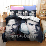 Charger l&#39;image dans la visionneuse de la galerie, The Vampire Diaries Parure de lit Housse de couette Parure de lit