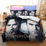 Load image into Gallery viewer, The Vampire Diaries Cosplay UK Bedding Set Duvet Quilt Covers Bed Sets