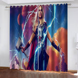 Load image into Gallery viewer, Thor 4 Love and Thunder Curtains Blackout Window Drapes