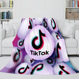 Load image into Gallery viewer, TikTok UK Blanket Tik Tok Flannel Fleece Blankets