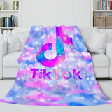 Load image into Gallery viewer, TikTok UK Blanket Tik Tok Flannel Fleece Blankets