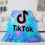 Load image into Gallery viewer, TikTok UK Blanket Tik Tok Queen Flannel Fleece Throw Cosplay Blanket