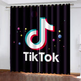 Charger l&#39;image dans la visionneuse de la galerie, Tiktok Rideaux Blackout Fenêtre Traitements Rideaux pour la décoration de la chambre