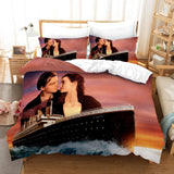 Load image into Gallery viewer, Titanic Jack And Rose Cosplay Bedding Set Quilt Covers