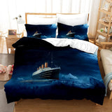 Load image into Gallery viewer, Titanic Jack And Rose Cosplay Bedding Set Quilt Covers