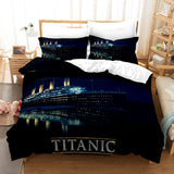 Load image into Gallery viewer, Titanic Jack And Rose Cosplay Bedding Set Quilt Covers