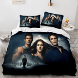 Charger l&#39;image dans la visionneuse de la galerie, Twilight The Vampire Diaries Ensemble de literie Ensembles de housses de couette