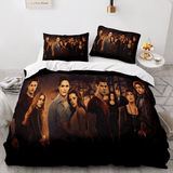 Charger l&#39;image dans la visionneuse de la galerie, Twilight The Vampire Diaries Ensemble de literie Ensembles de housses de couette