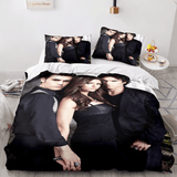 Charger l&#39;image dans la visionneuse de la galerie, Twilight The Vampire Diaries Ensemble de literie Ensembles de housses de couette