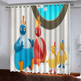 Load image into Gallery viewer, Twirlywoos Curtains Pattern Blackout Window Drapes