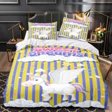 Load image into Gallery viewer, Unicorn Bedding Set Quilt Duvet Cover Bedding Sets for Kids Gift