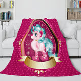 Load image into Gallery viewer, Unicorn Blanket Flannel Fleece Throw Cosplay Blanket Christmas Gift