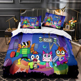 Load image into Gallery viewer, Unikitty Bedding Set Quilt Duvet Cover Bedding Sets Kids Birthday Gift