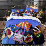 Load image into Gallery viewer, Unikitty Bedding Set Quilt Duvet Cover Bedding Sets Kids Birthday Gift