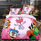 Load image into Gallery viewer, Unikitty Bedding Set Quilt Duvet Cover Bedding Sets Kids Birthday Gift