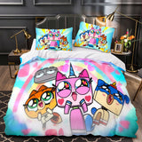 Load image into Gallery viewer, Unikitty Bedding Set Quilt Duvet Cover Bedding Sets for Kids Gift