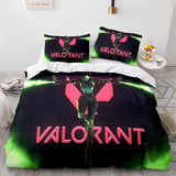 Load image into Gallery viewer, VALORANT Bedding Set Cosplay Quilt Cover Room Decoration