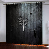 Load image into Gallery viewer, Venom Pattern Curtains Blackout Window Drapes