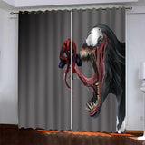 Load image into Gallery viewer, Venom Pattern Curtains Blackout Window Drapes